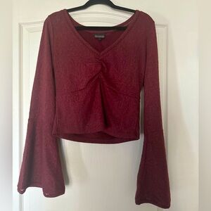 NWOT/Never Worn Bell Sleeve Top